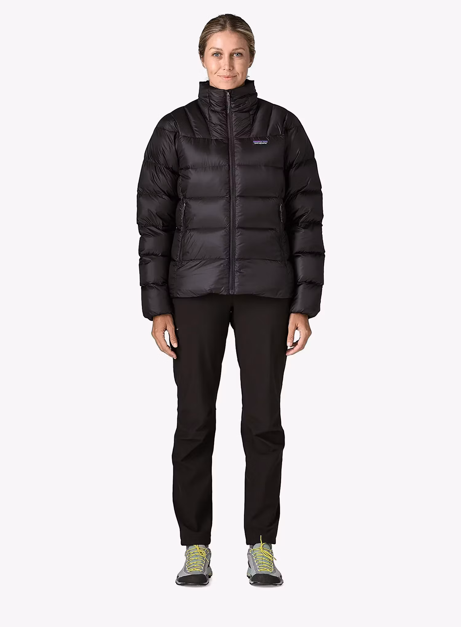 Dámská péřová bunda Patagonia Fitz Roy Down Jacket - black