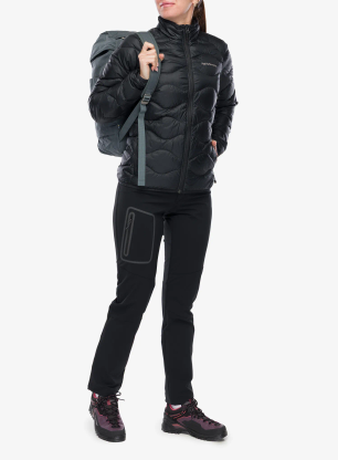Dámská péřová bunda Peak Performance Helium Down Jacket - black