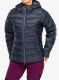 Dámská péřová bunda Rab Electron Pro Hoody - steel