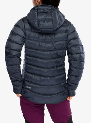 Dámská péřová bunda Rab Electron Pro Hoody - steel