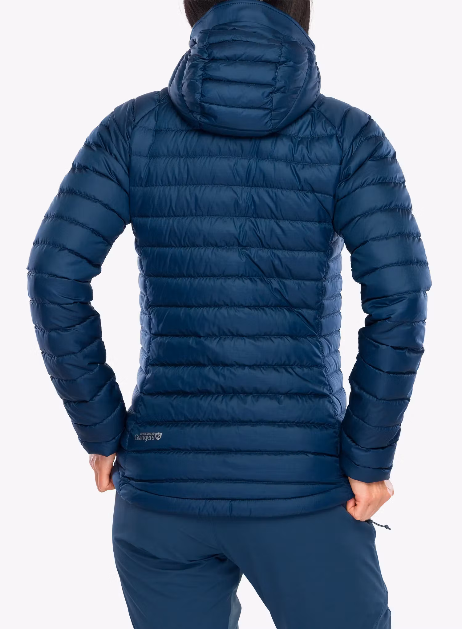Dámská péřová bunda Rab Microlight Alpine Jacket - blue tempest 