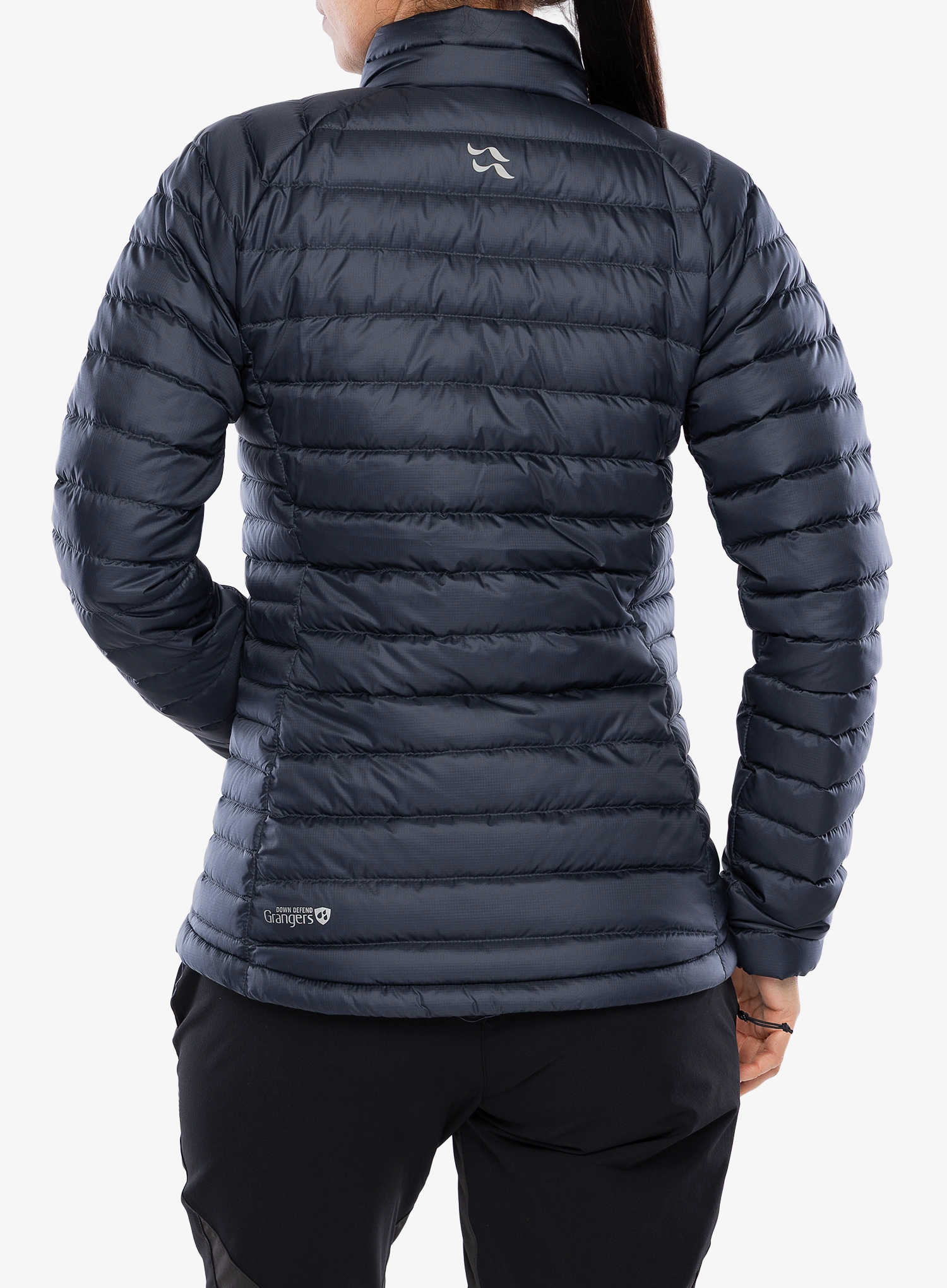 Dámská péřová bunda Rab Microlight Jacket - steel