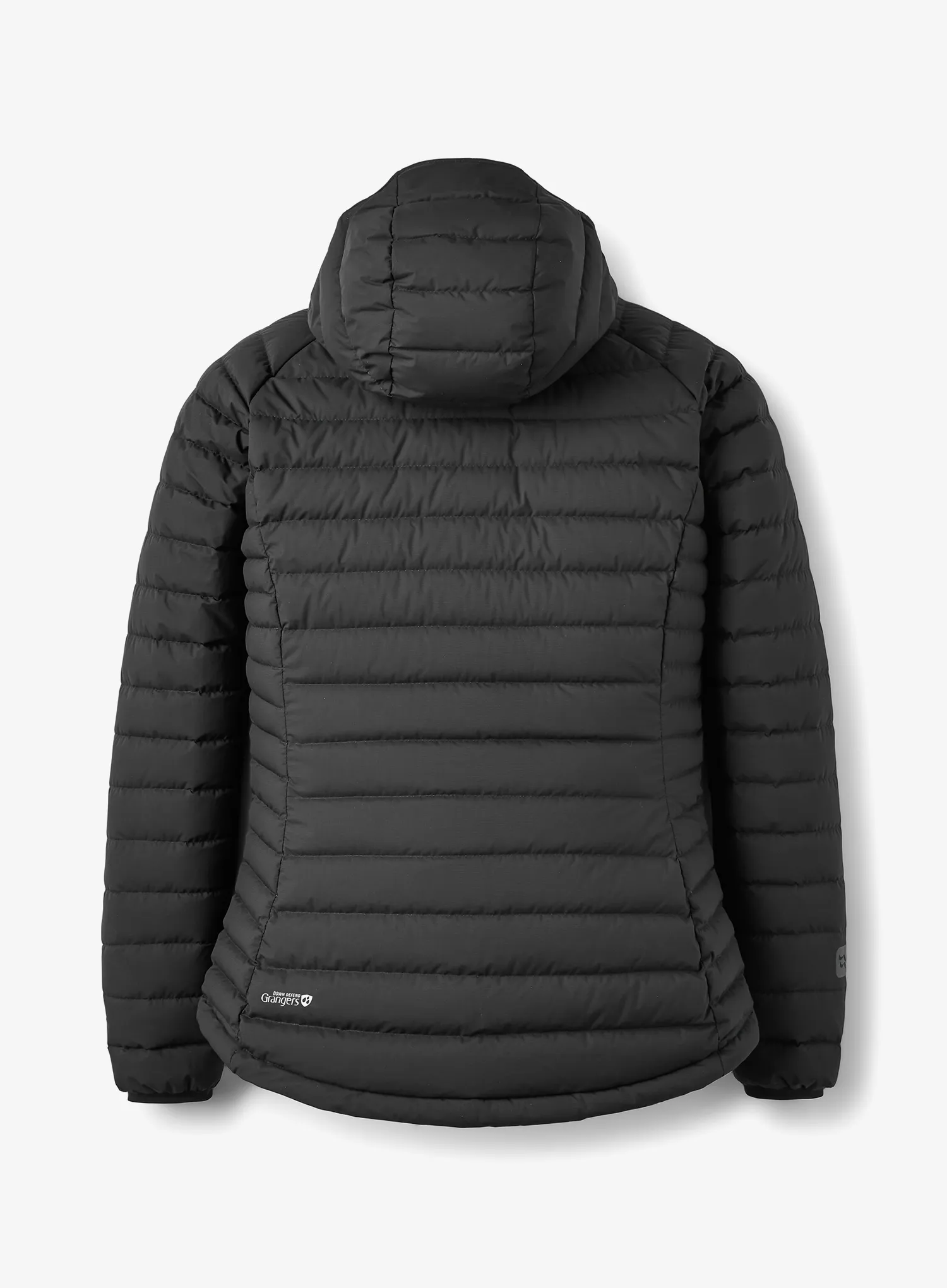 Dámská péřová bunda Rab Microlight Windstopper Hoody - black/black