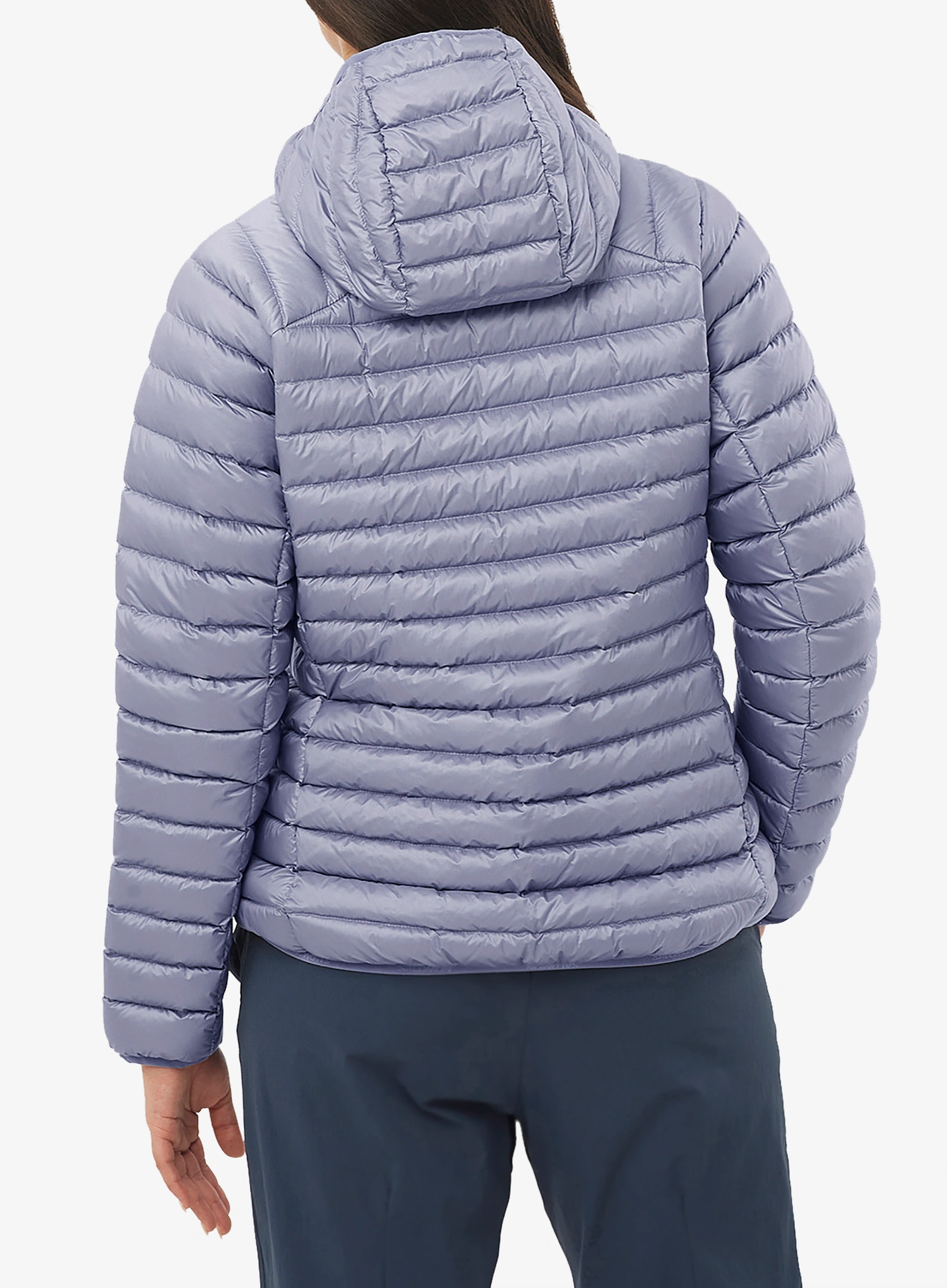Dámská péřová bunda Salomon Elixir Micro Down HD - blue granite