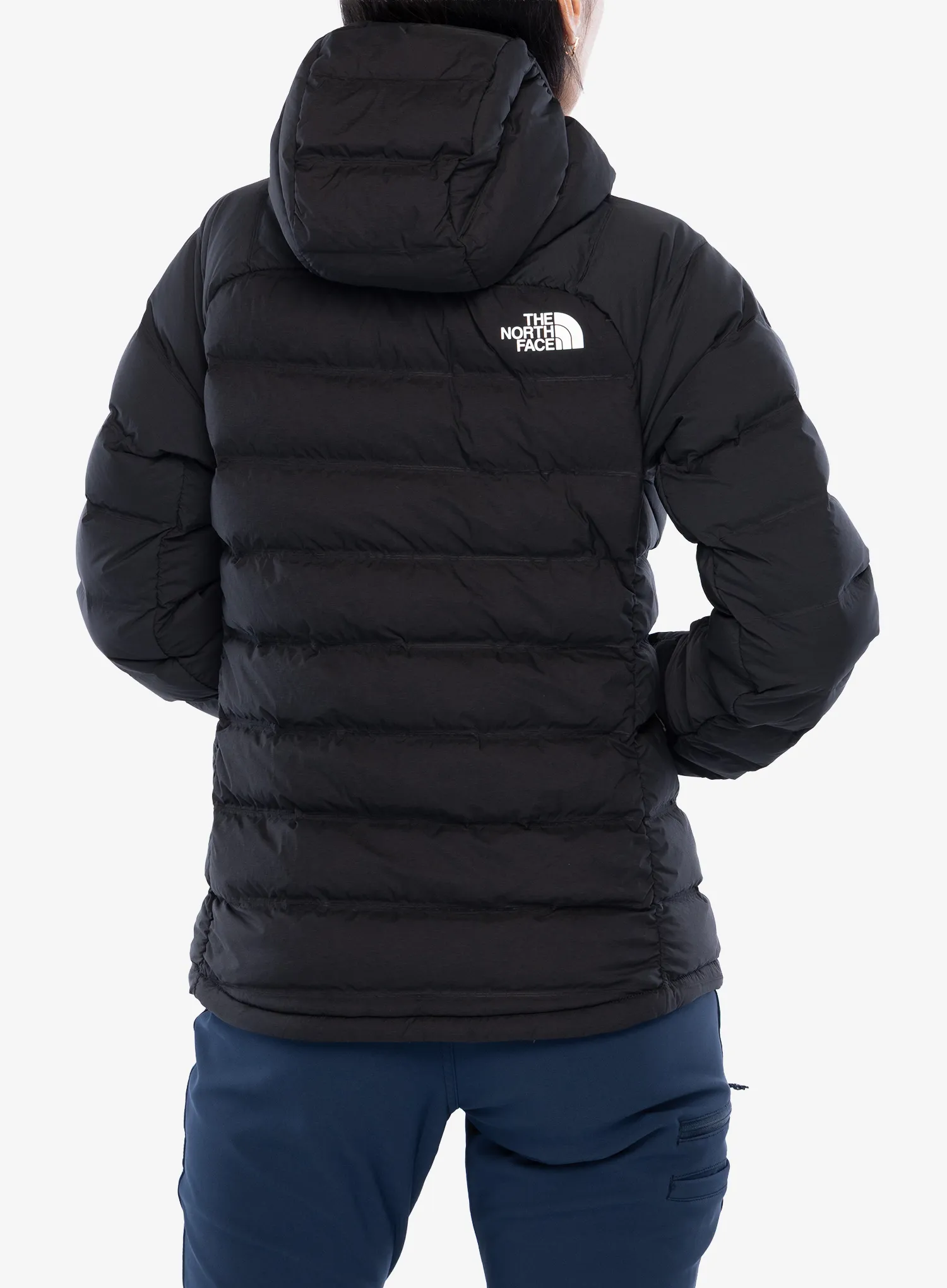 Dámská péřová bunda The North Face Abseil Stretch Down Hoodie - tnf black