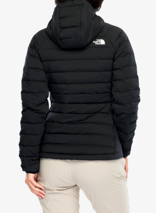 Dámská péřová bunda The North Face Belleview Stretch Down Hoodie - tnf black