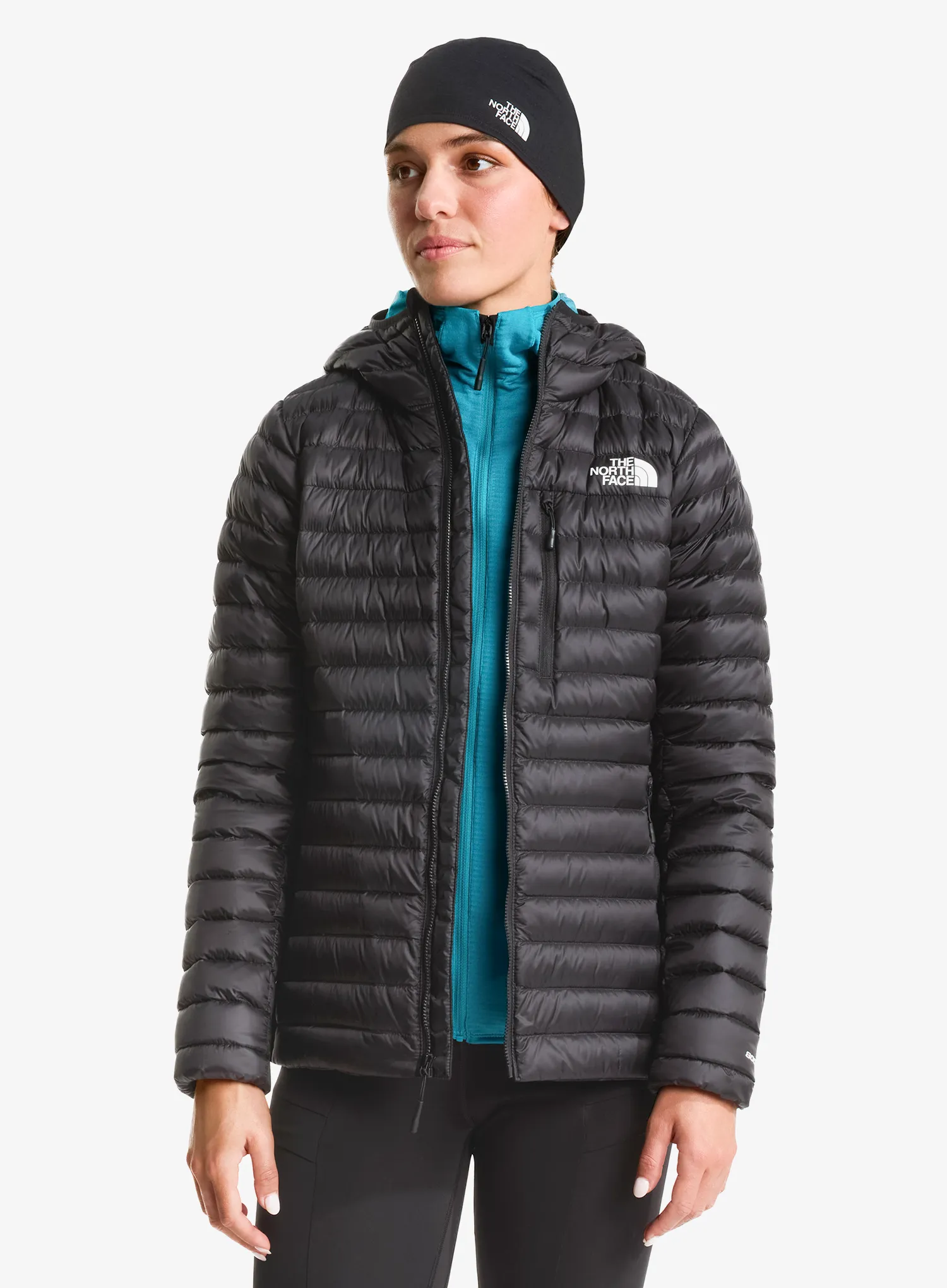Dámská péřová bunda The North Face Bettaforca Lt Down Hoodie - tnf black