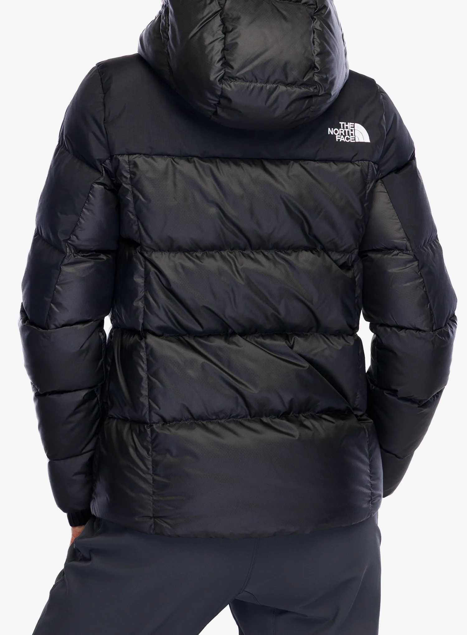 Dámská péřová bunda The North Face Diablo Down 2.0 Hooded Jacket - tnf black heather/tnf black