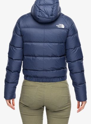 Dámská péřová bunda The North Face Hyalite Down Hoodie - lunar blue