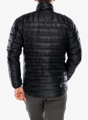 Péřová bunda Haglofs L.I.M Down Jacket - true black