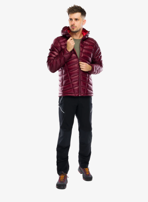 Péřová bunda La Sportiva Lumina 200 Down Jacket - redwood