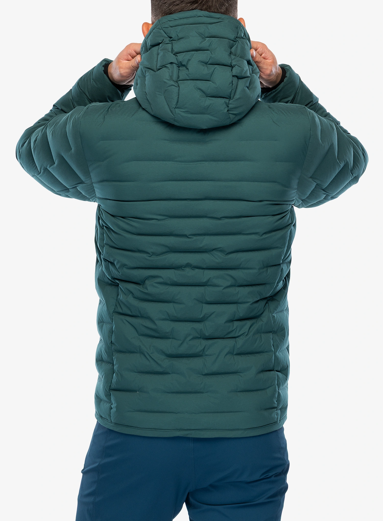 Péřová bunda Małachowski ICON Tourist Hoody - rainforest