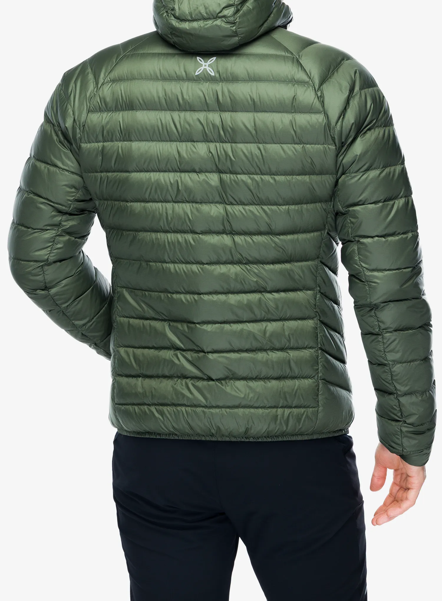 Péřová bunda Montura Breeze Hooded Duvet Jacket - sage green/sunny lime