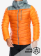 Péřová bunda Norrona Lyngen Down850 Hood - gold flame