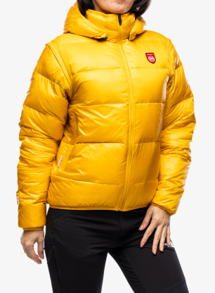 Péřová bunda Pajak Eskimo - gold