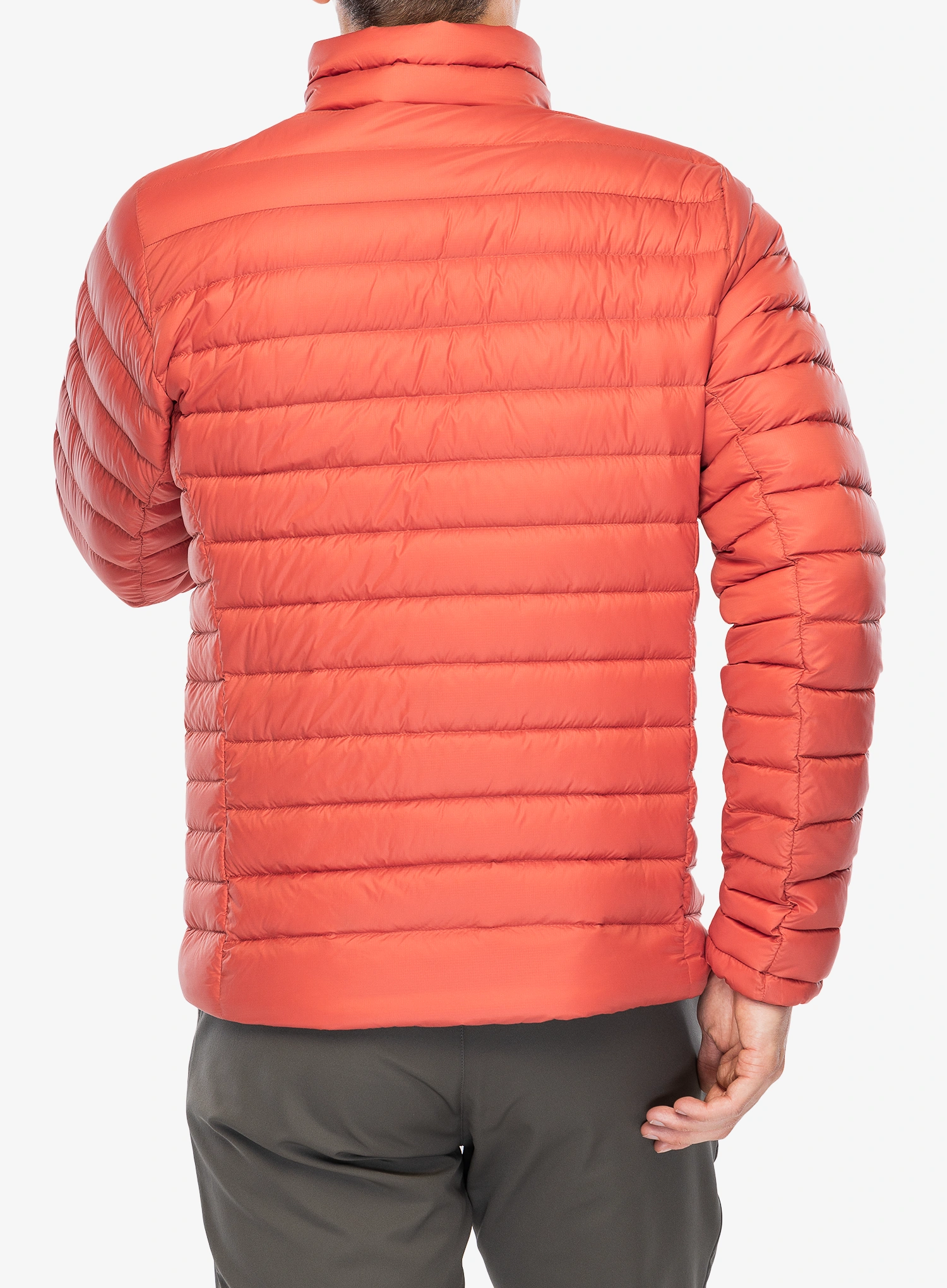 Péřová bunda Patagonia Down Sweater - amanita red