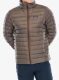 Péřová bunda Patagonia Down Sweater - marlow brown