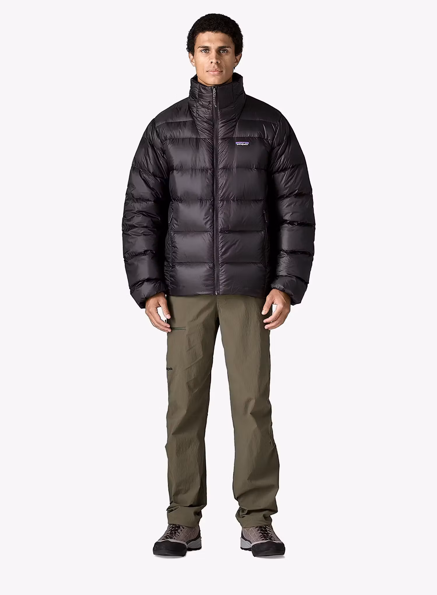 Péřová bunda Patagonia Fitz Roy Down Jacket - black