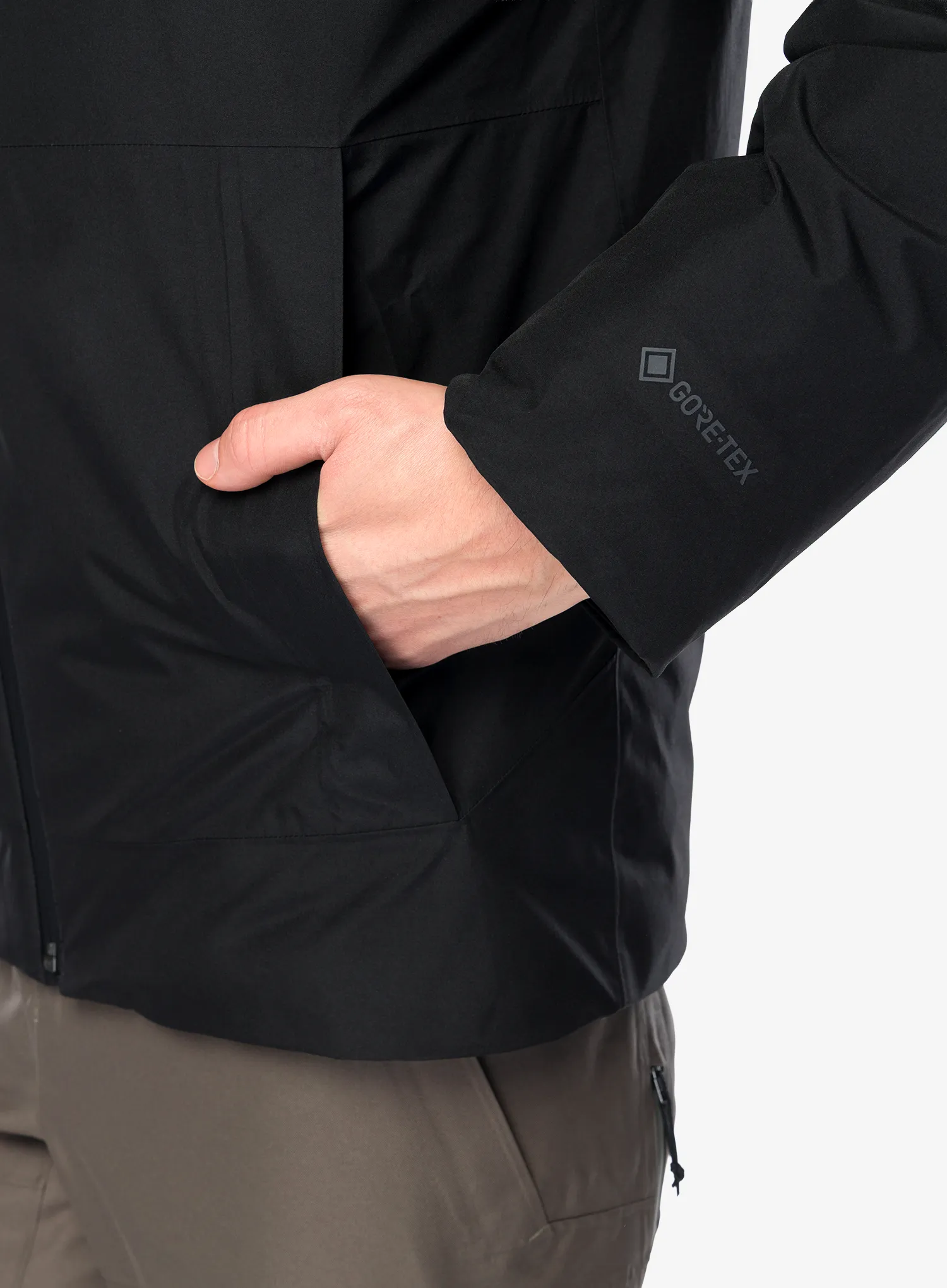 Péřová bunda Patagonia LW Stormshadow Jacket - black