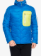 Péřová bunda Peak Performance Helium Utility Down Hood Jacket - bril blue/cloud/sunny adventur