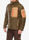 Péřová bunda Peak Performance Helium Utility Down Hood Jacket - meadow moss/sierra sand