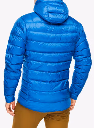 Péřová bunda Rab Electron Pro Hoody - maya blue