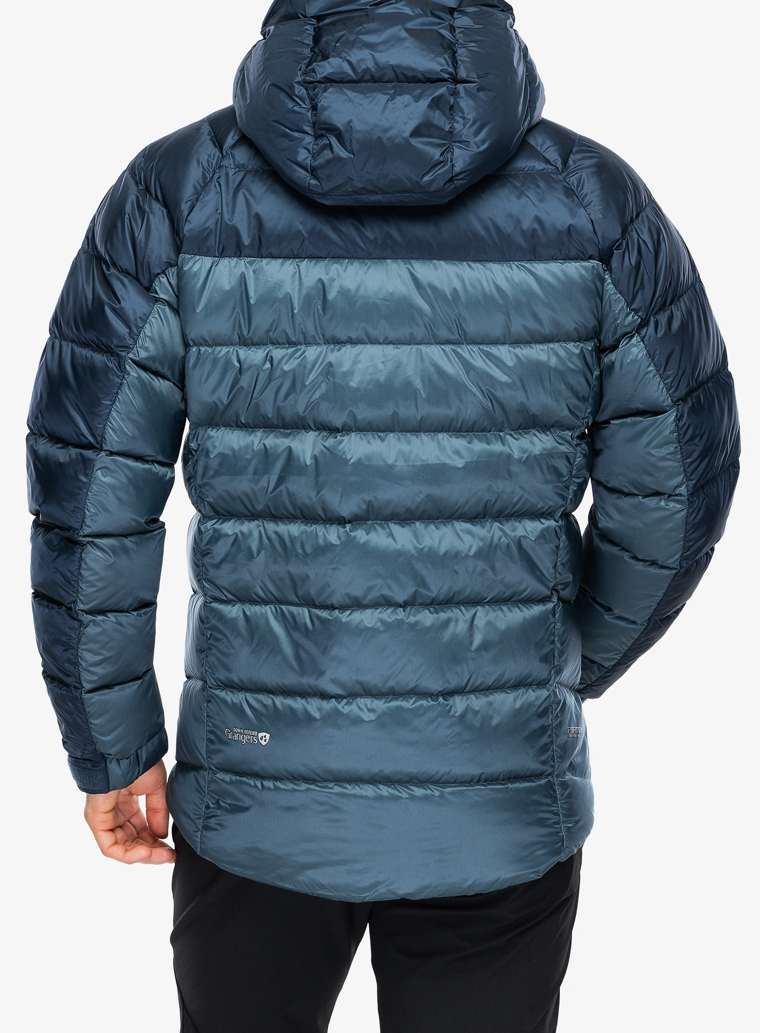 Péřová bunda Rab Glaceon Pro Jacket - tempest blue/orion blue