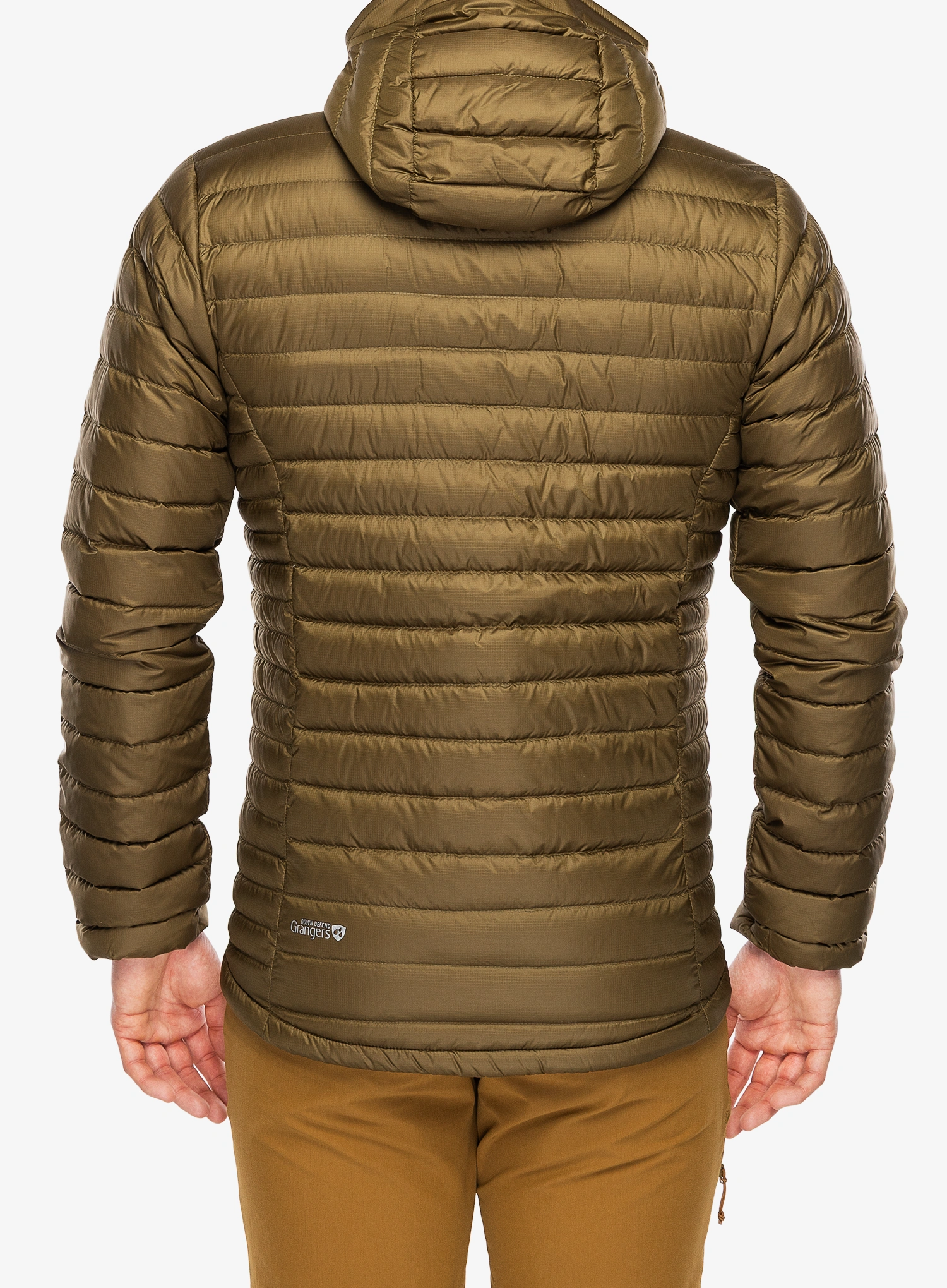 Péřová bunda Rab Microlight Alpine Jacket - oak
