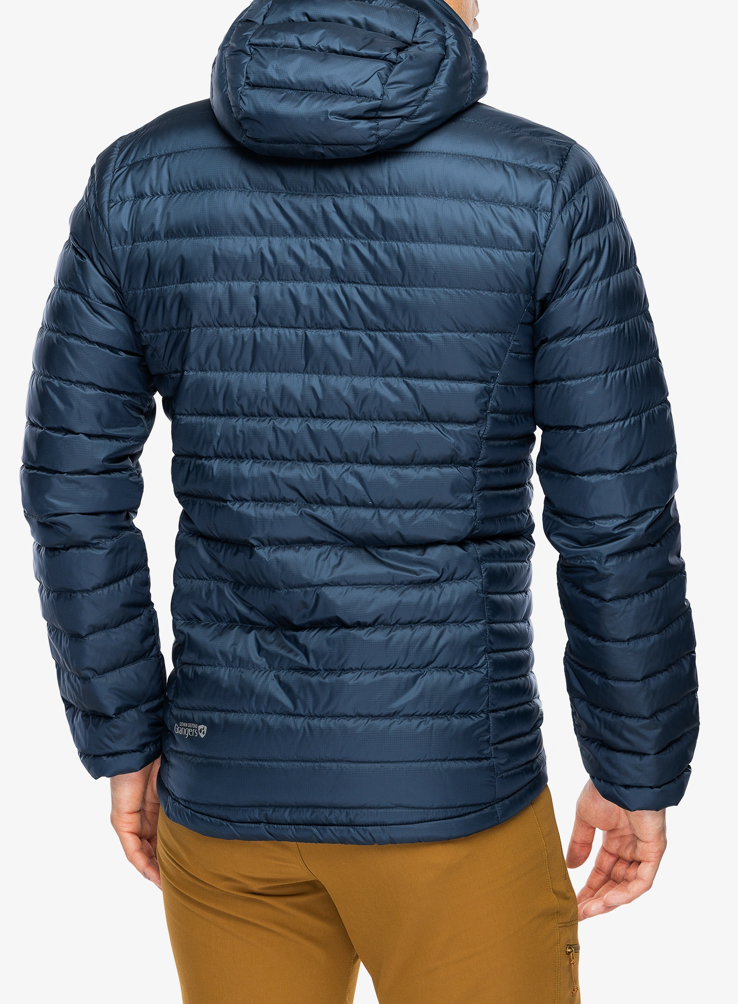 Péřová bunda Rab Microlight Alpine Jacket - tempest blue