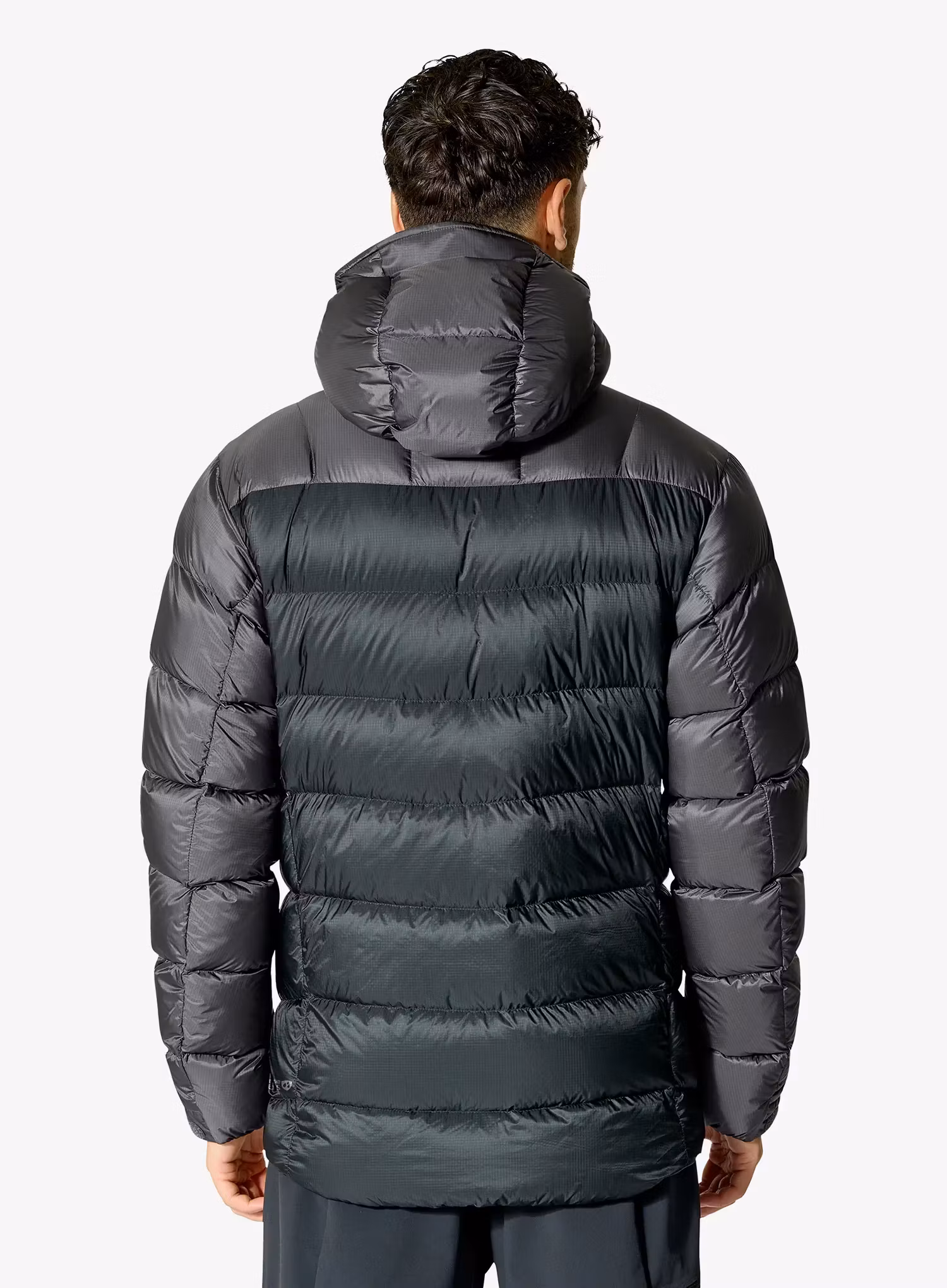 Péřová bunda Rab Neutrino Pro Hoody - black/graphene