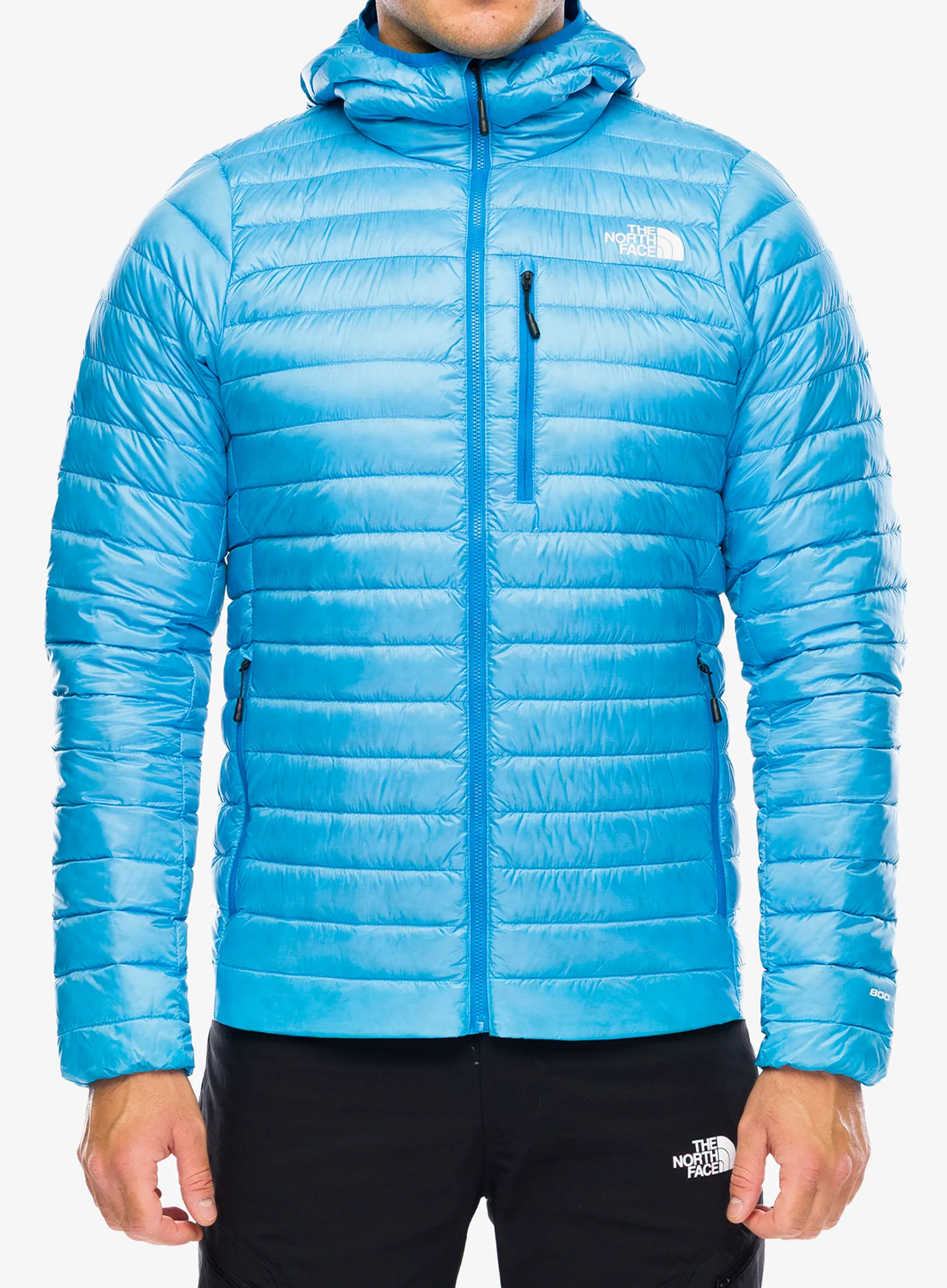Péřová bunda The North Face Bettaforca Lt Down Hoodie - skyline blue