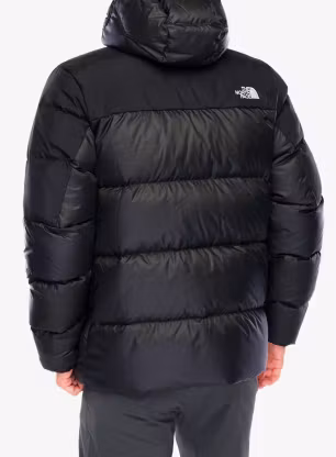 Péřová bunda The North Face Diablo Down 2.0 Hoodie - tnf black heather/tnf black