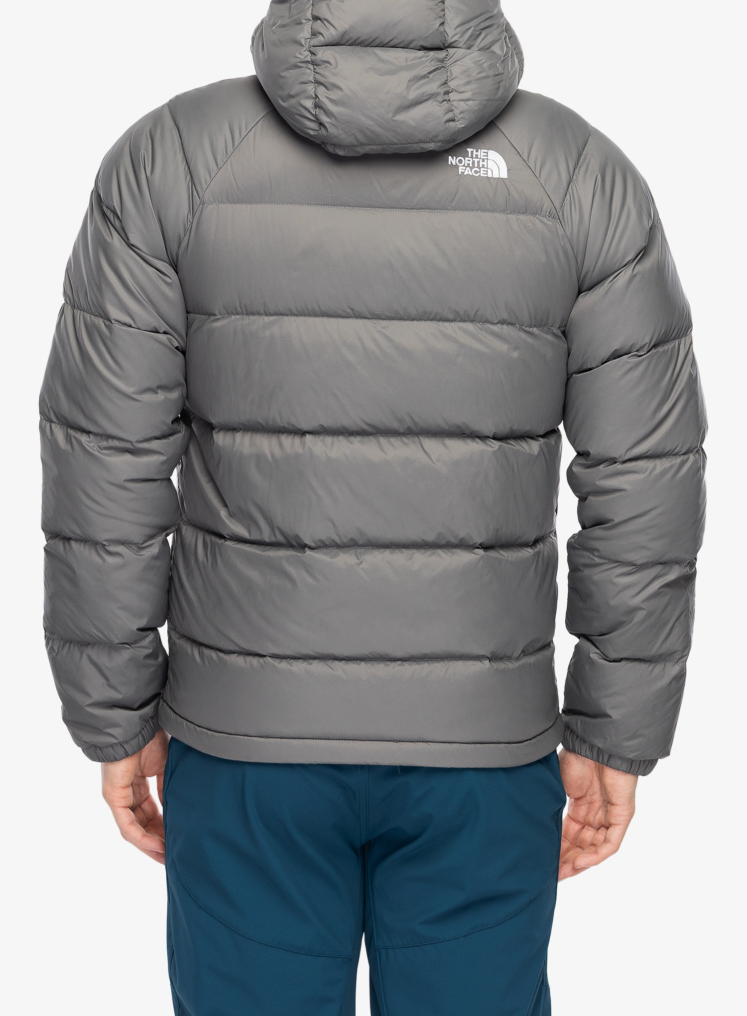 Péřová bunda The North Face Hydrenalite Down Hoodie - smoked pearl