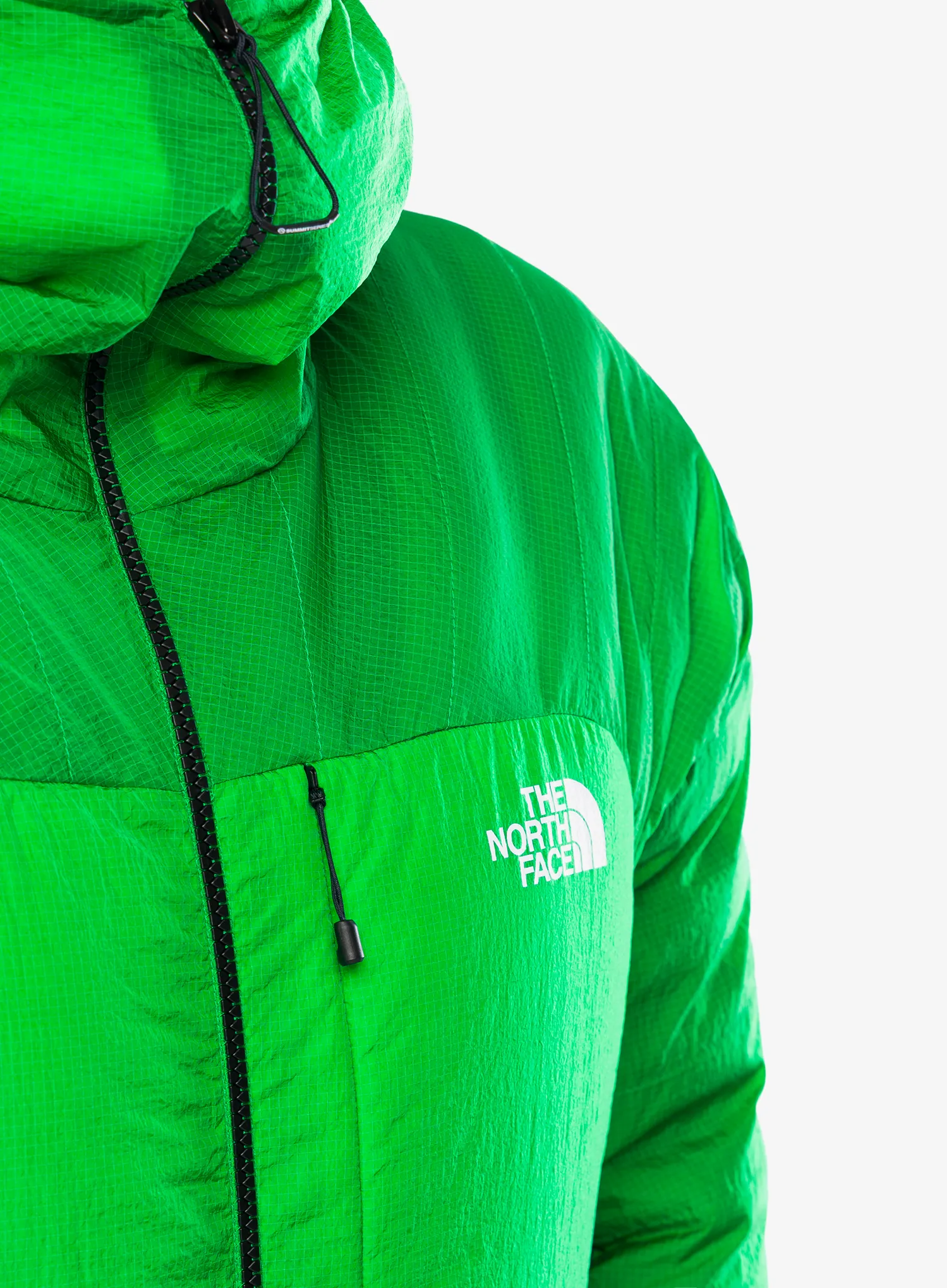 Péřová bunda The North Face Summit 5050 AMK Hoodie - cordillera green