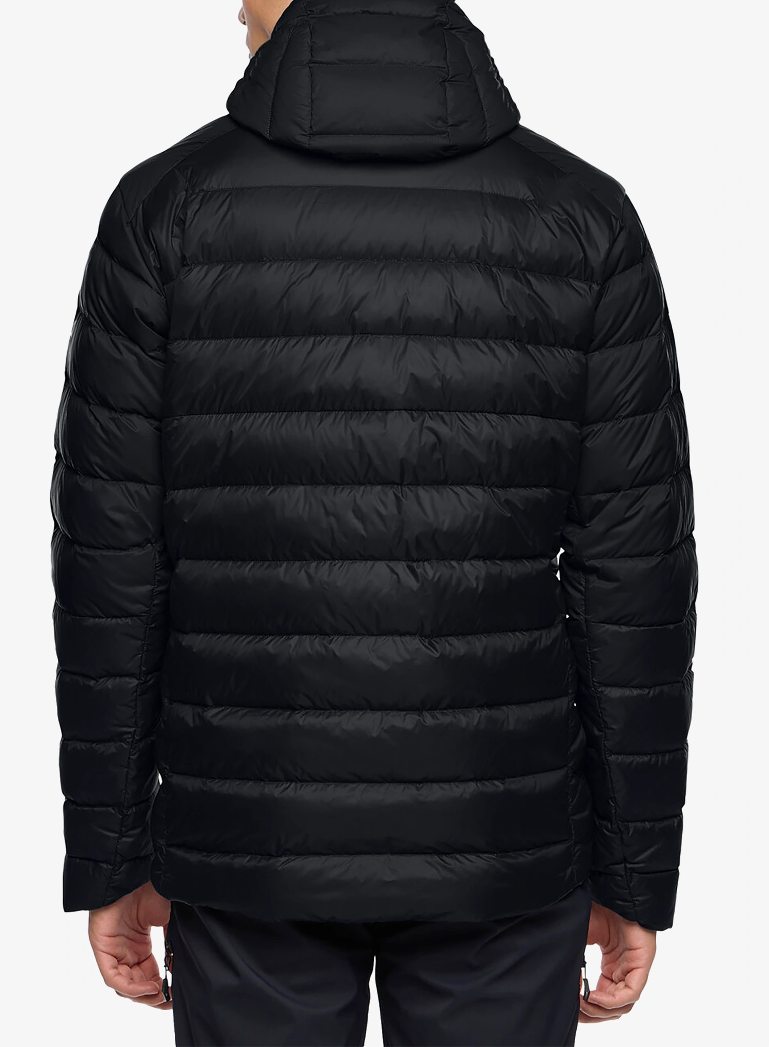 Péřová bunda Vaude Monviso Down Hooded Jacket - black