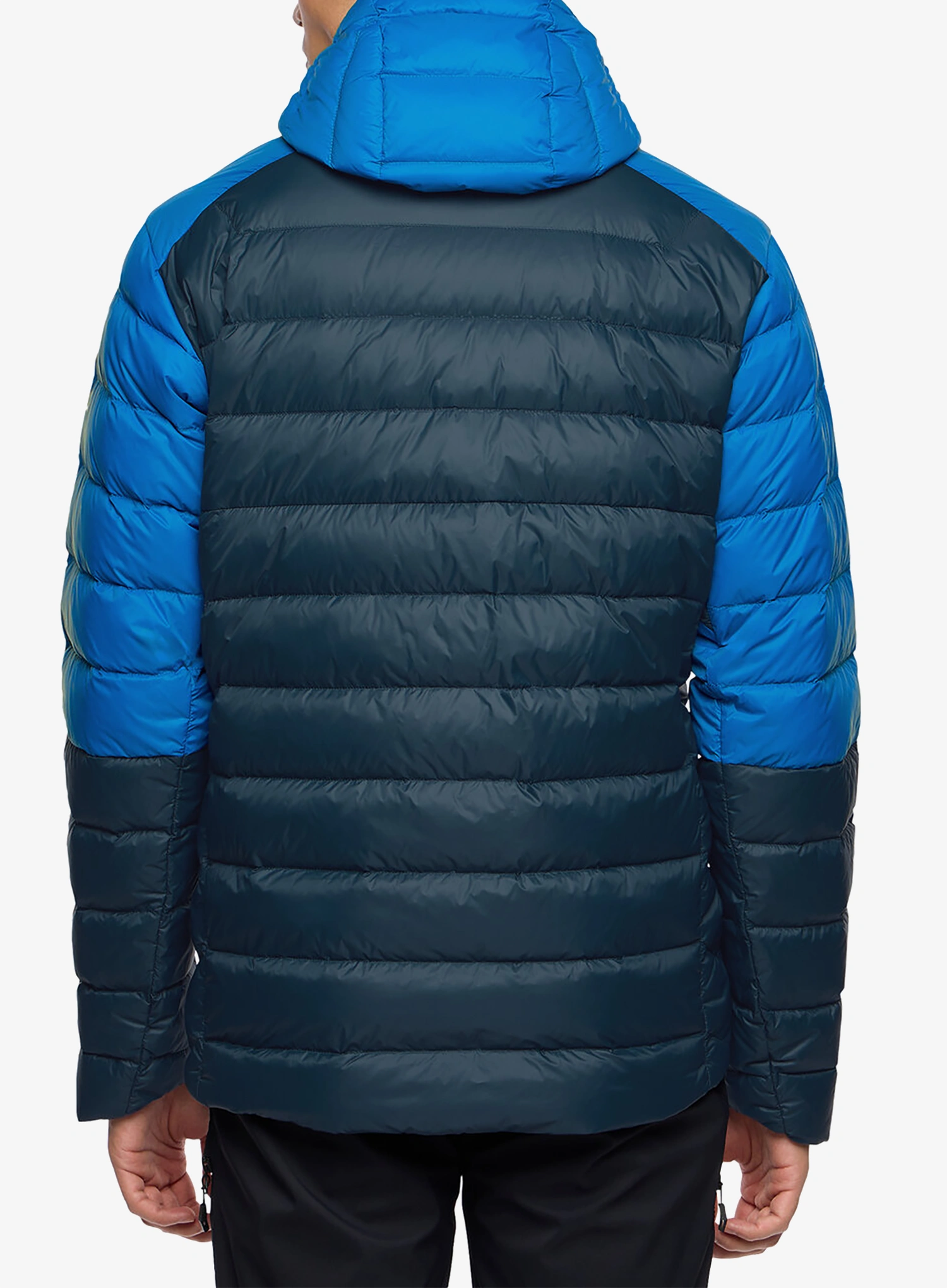 Péřová bunda Vaude Monviso Down Hooded Jacket - radiate blue
