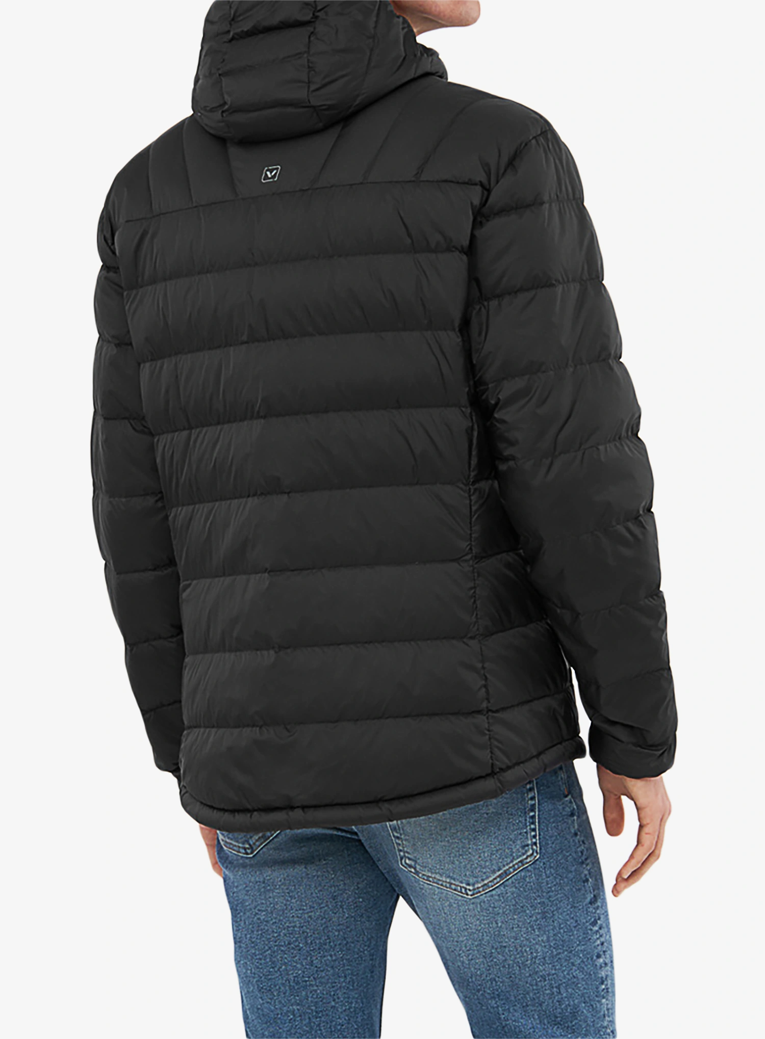 Péřová bunda Viking Rovi - black