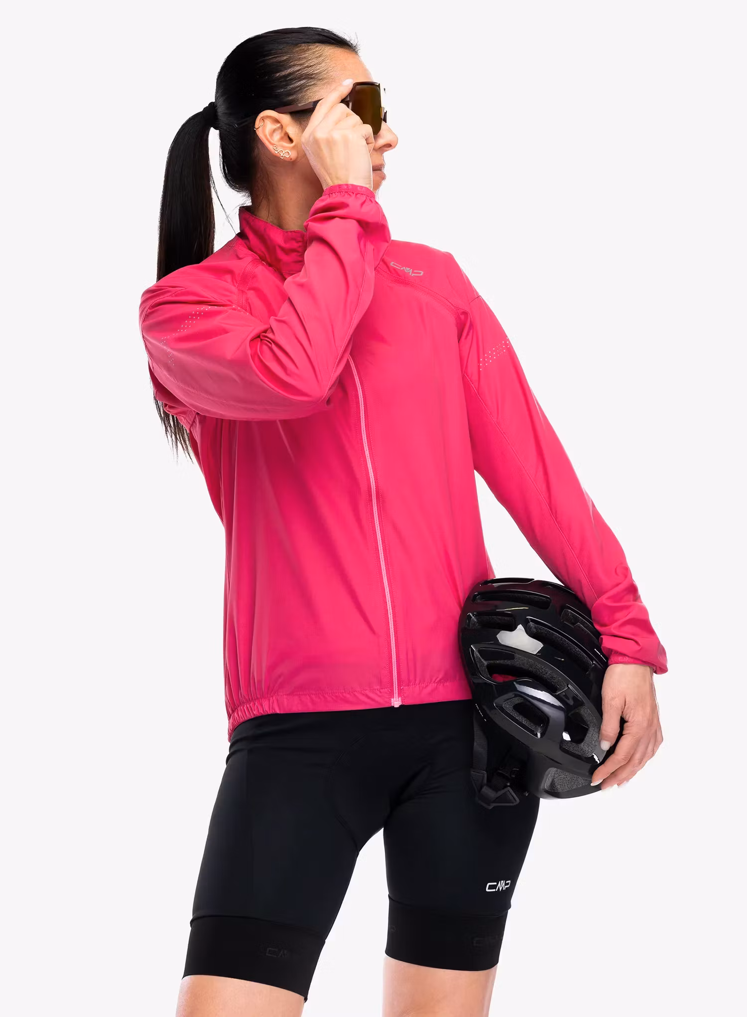 Bunda na kolo dámská CMP Nuvexa Jacket - magenta