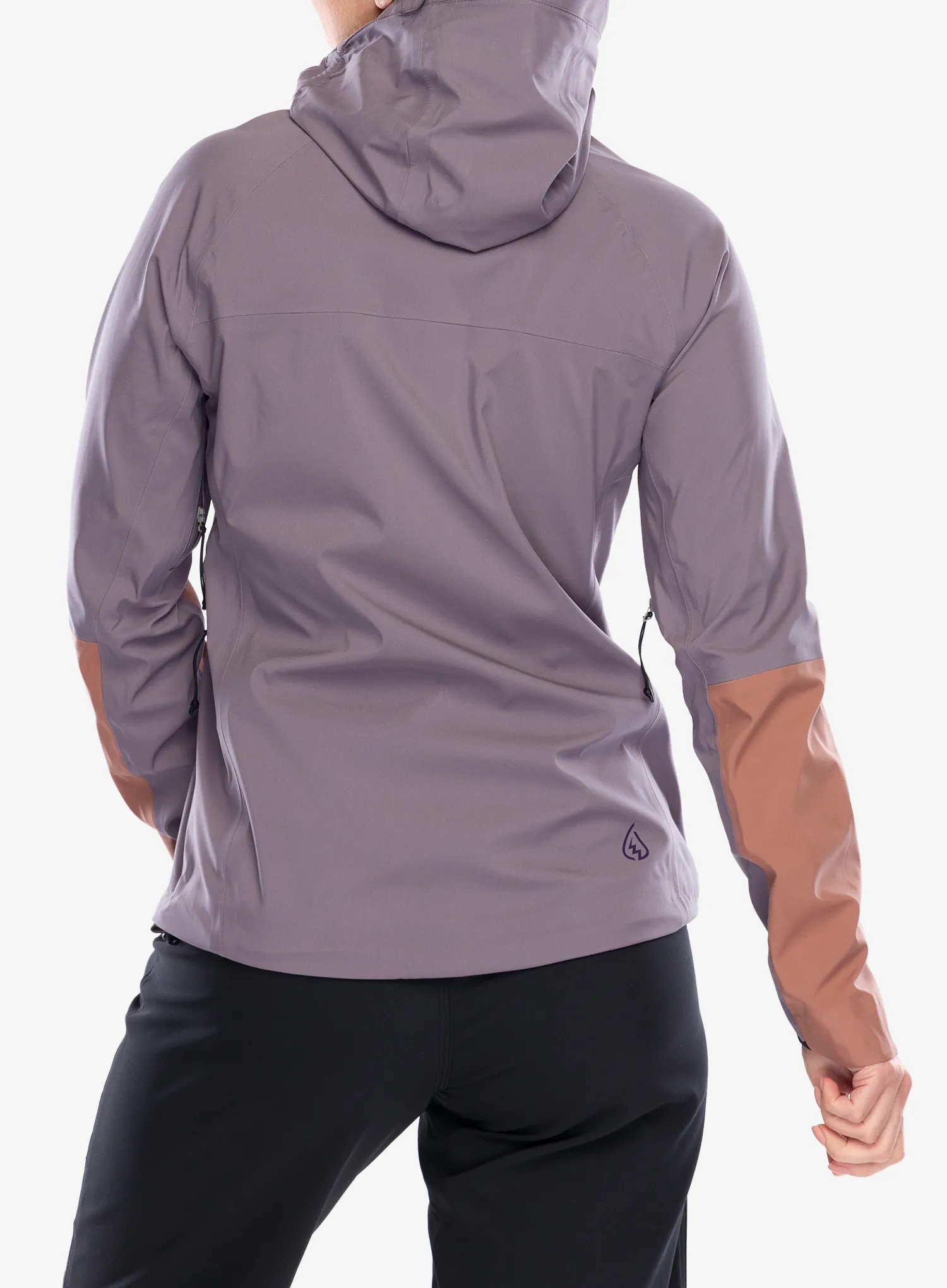 Dámská cyklistická bunda ION Shelter 3L - shark grey