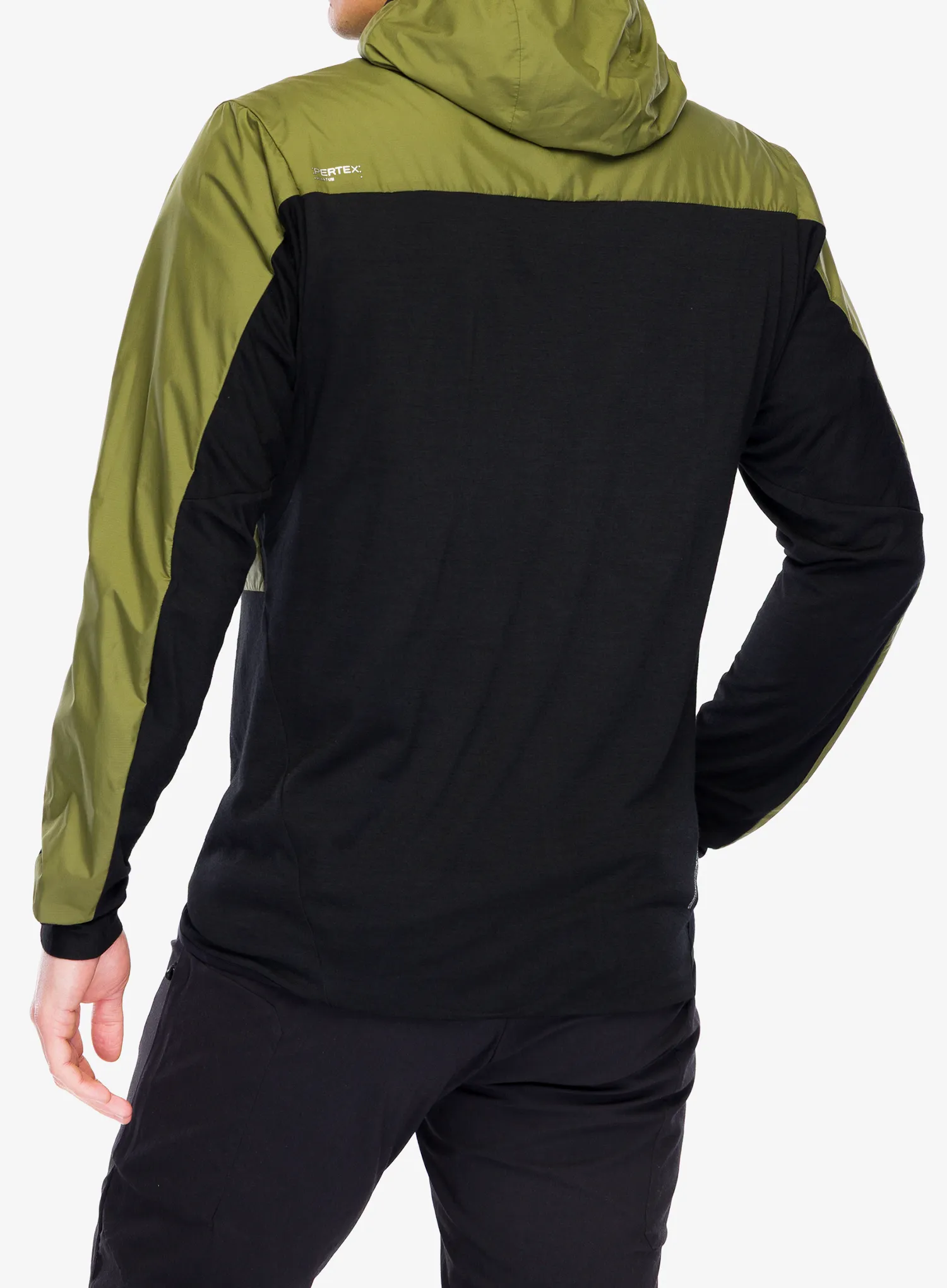 Bunda na kolo Mons Royale Diversion Merino Wind Jacket - fern/black