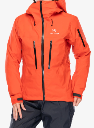 Dámská nepromokavá bunda s membránou Arcteryx Alpha SV Jacket - dynasty/blck