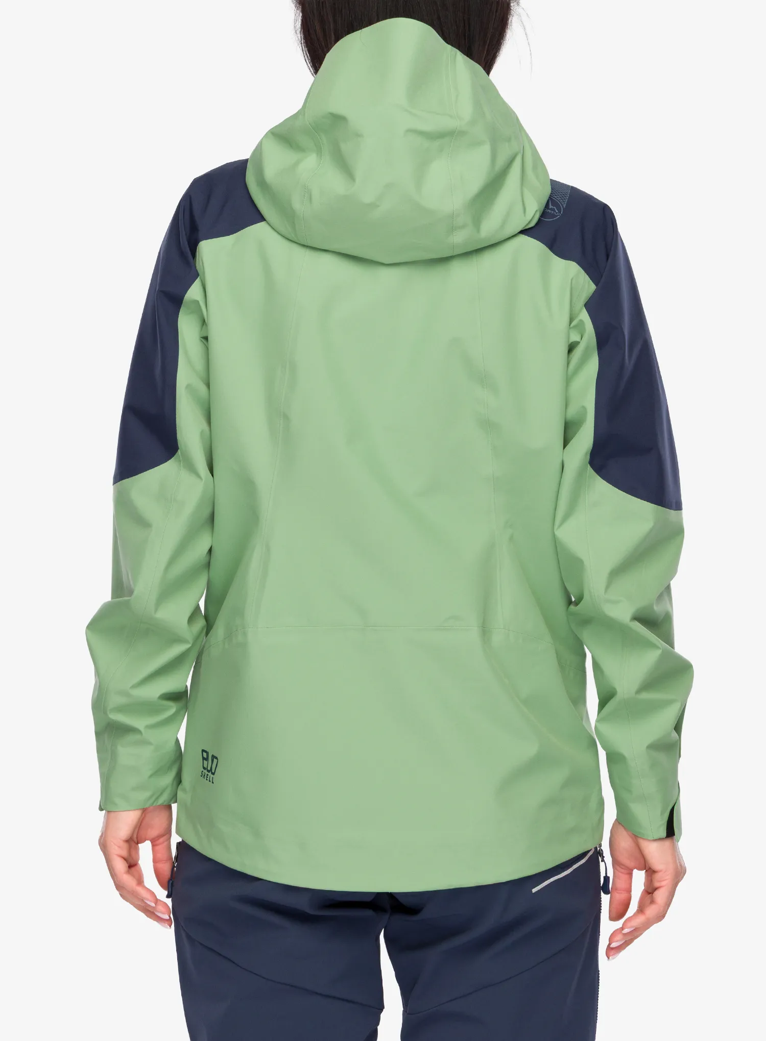 Dámská bunda na hory La Sportiva Crest Evo Shell Jacket - aspen green/night sky