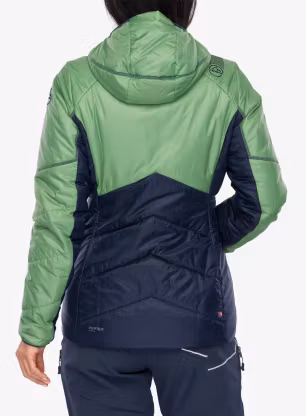 Zateplená bunda dámská La Sportiva Mythic Primaloft Jacket - aspen green/night sky