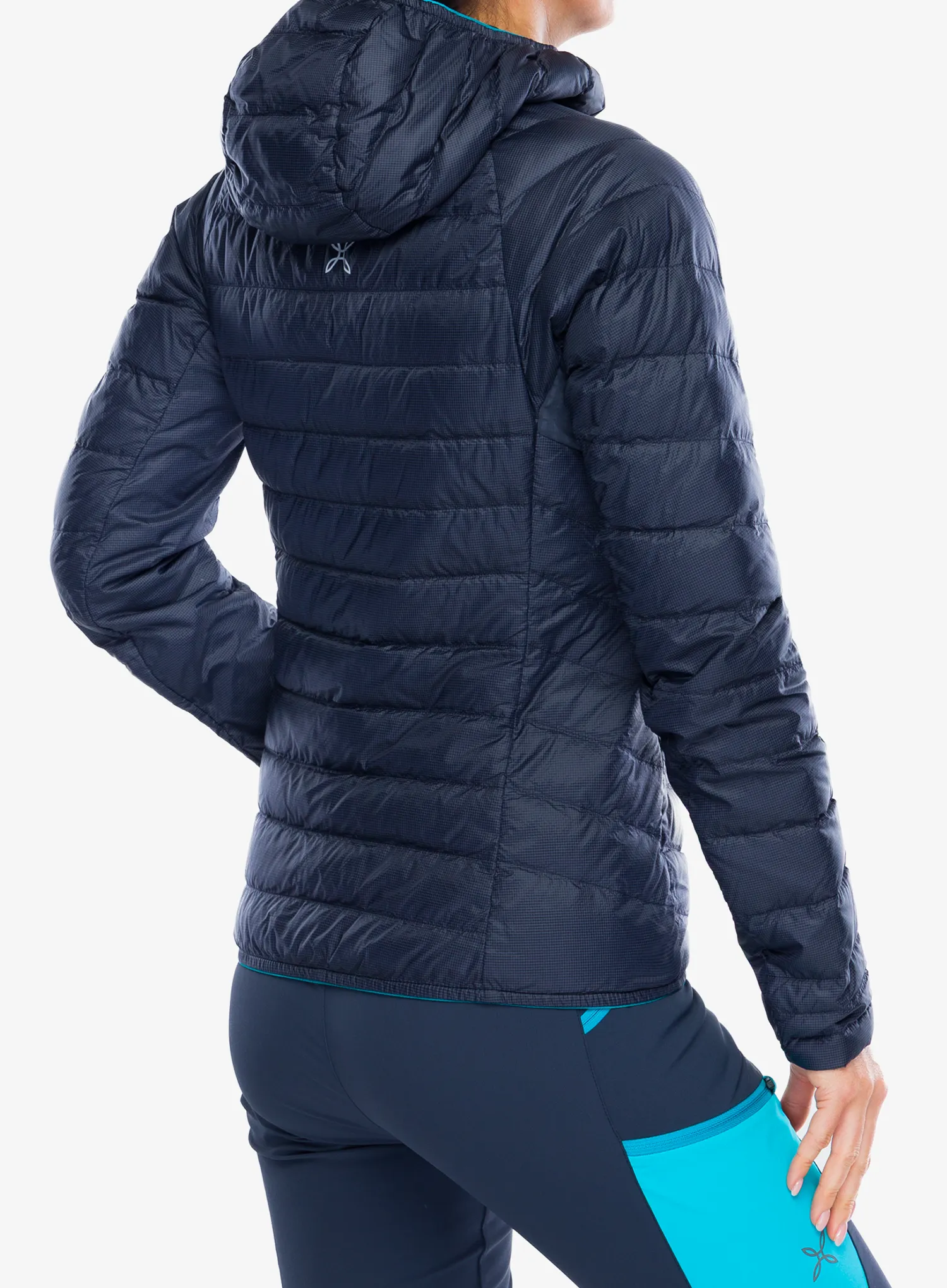 Dámská péřová bunda Montura Pure Duvet - graphite blue/turquoise