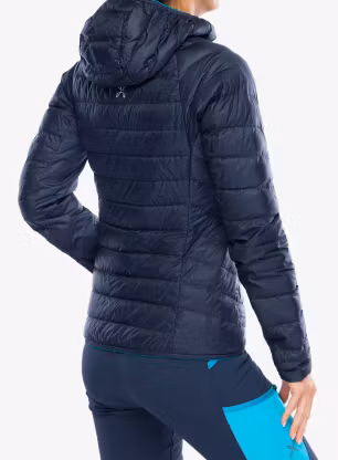 Dámská péřová bunda Montura Pure Duvet - graphite blue/turquoise