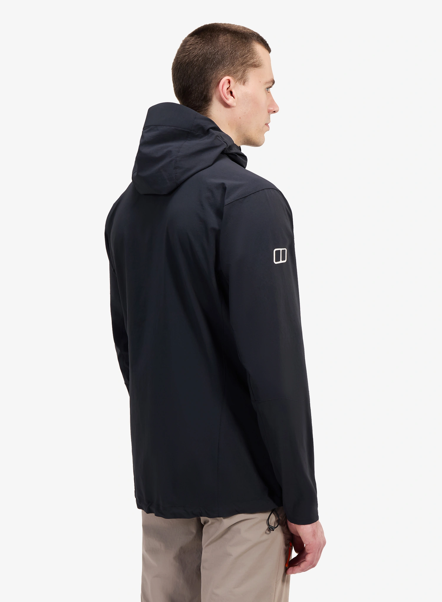 Softshellová bunda Berghaus Ridge Roamer Lite Jkt - jet black