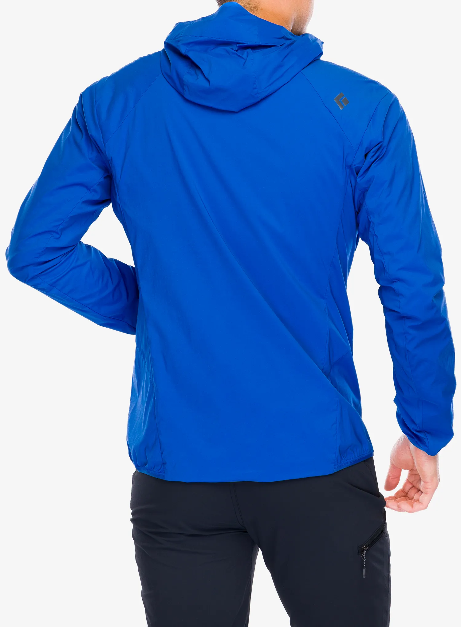 Softshellová bunda Black Diamond Alpine Start Insulated Hoody - drifter blue