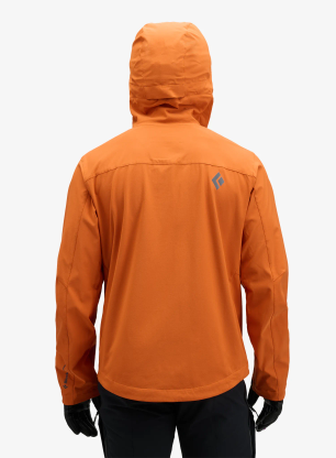 Softshellová bunda Black Diamond Dawn Patrol Softshell - saffron