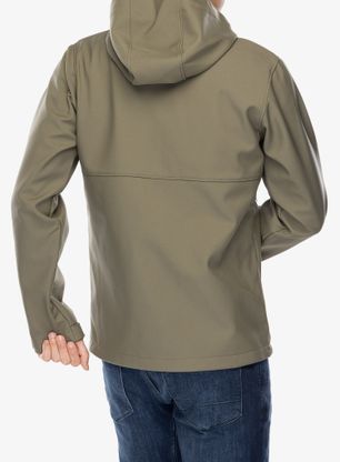Softshellová bunda Columbia Ascender II Hooded Softshell Jacket - stone green