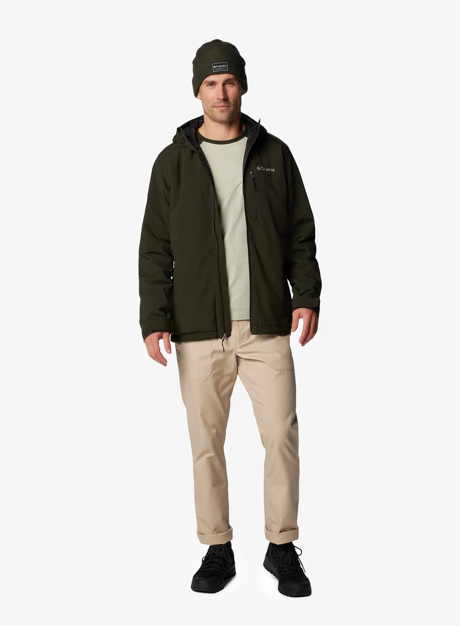 Softshellová bunda Columbia Gate Racer II Softshell - greenscape